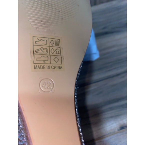 SheSole Open Toe Rhinestone Strappy Sandal, sz‎ 11 - Picture 7 of 7